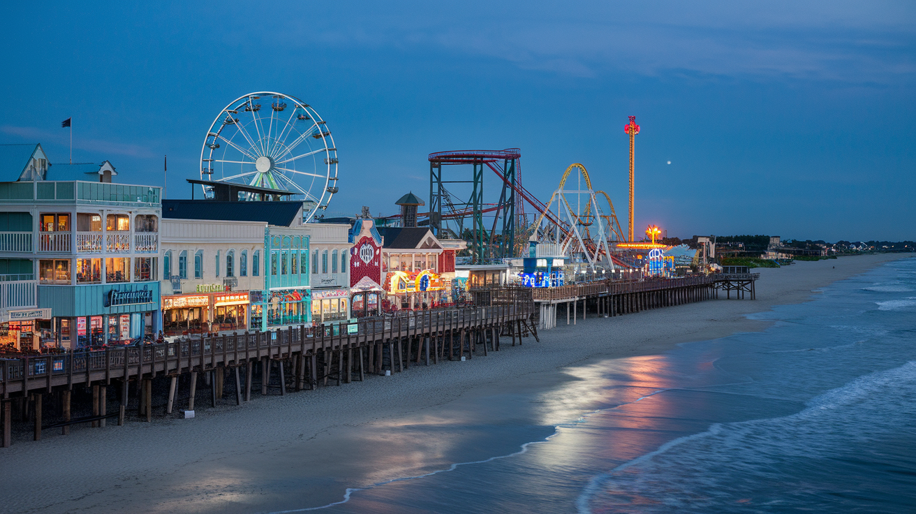 How Much Time to Spend on Myrtle Beach Boardwalk