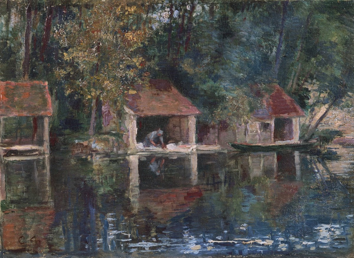 Washing Place in Grez sur Loing 1901