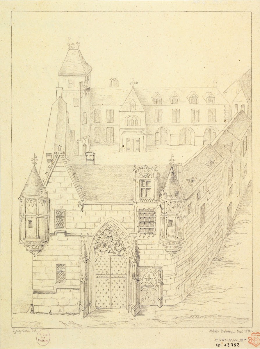 Hôtel de Sens 1870