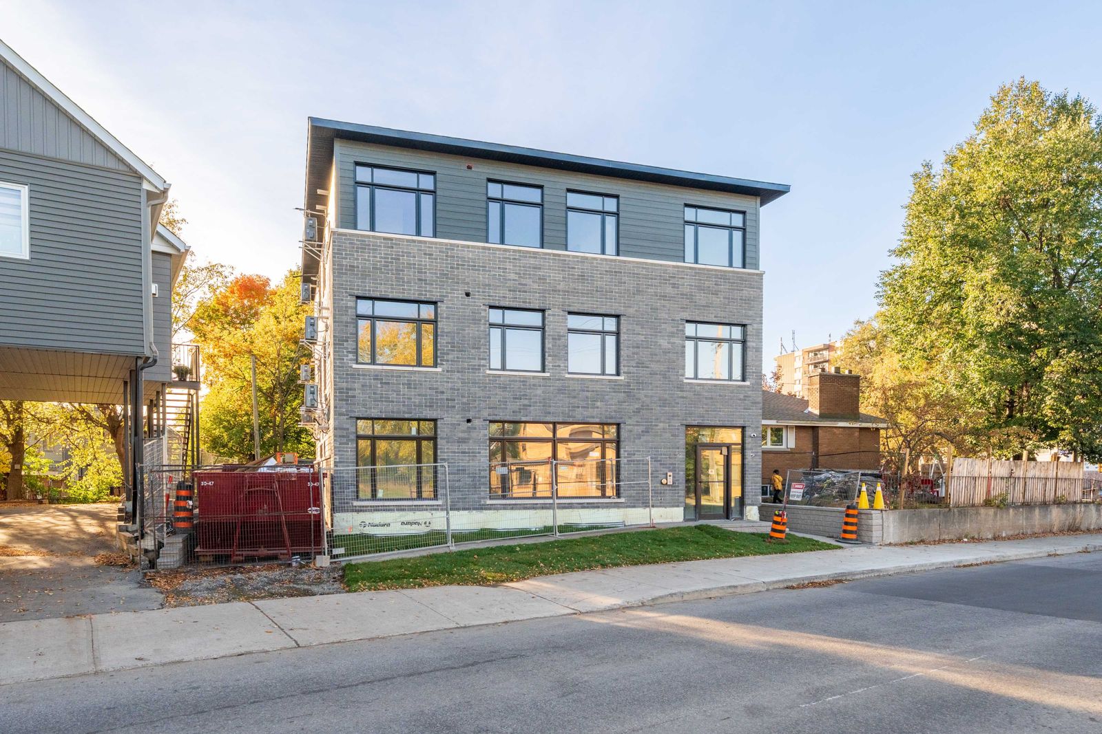 New multi-unit residential building in Castle Heights, Ottawa