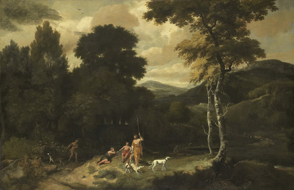 Landscape with Hunters 1660   1687
