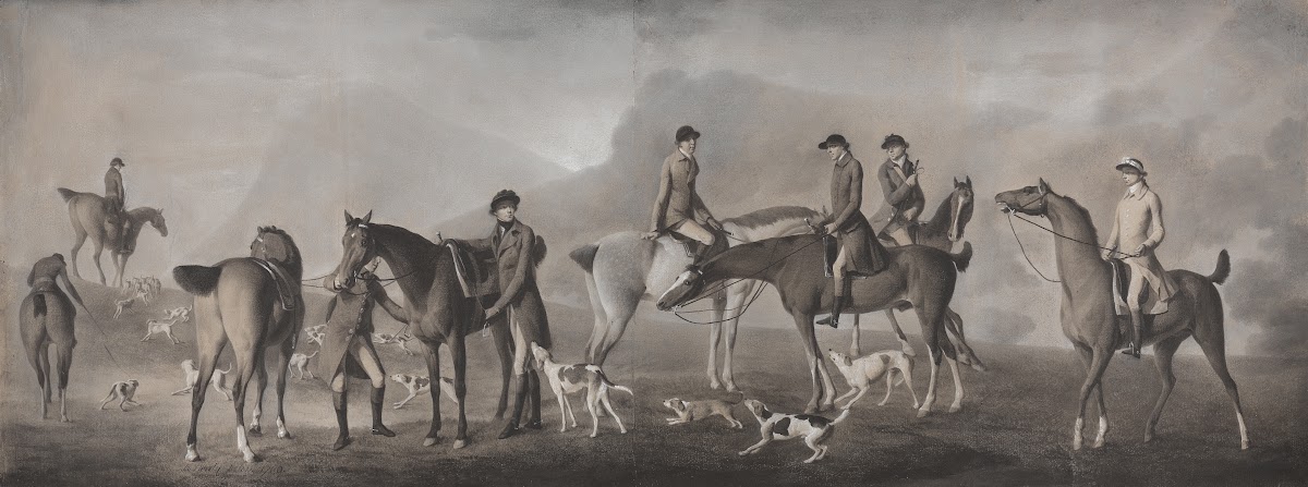 Tom Conolly of Castletown Hunting with His Friends 1769