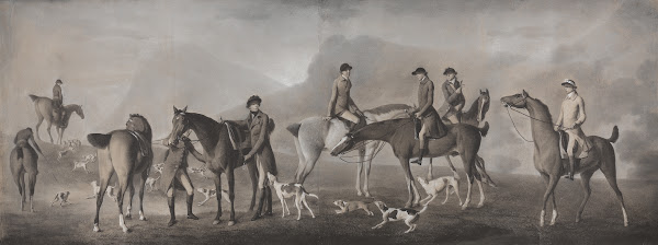 Tom Conolly of Castletown Hunting with His Friends 1769