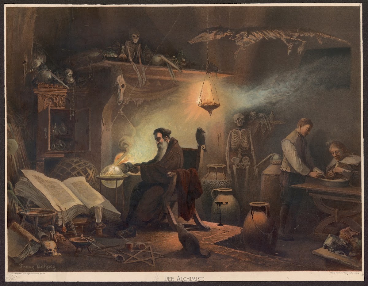 Der Alchimist 1900