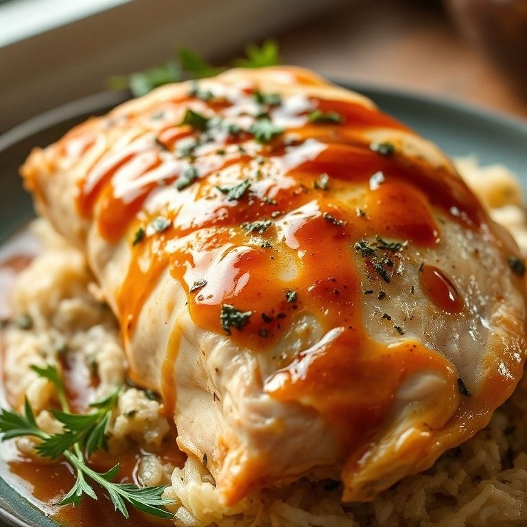 Slow Cooker Chicken Breast Juicy Every Time – Easy, Moist & Ready in Minutes finished