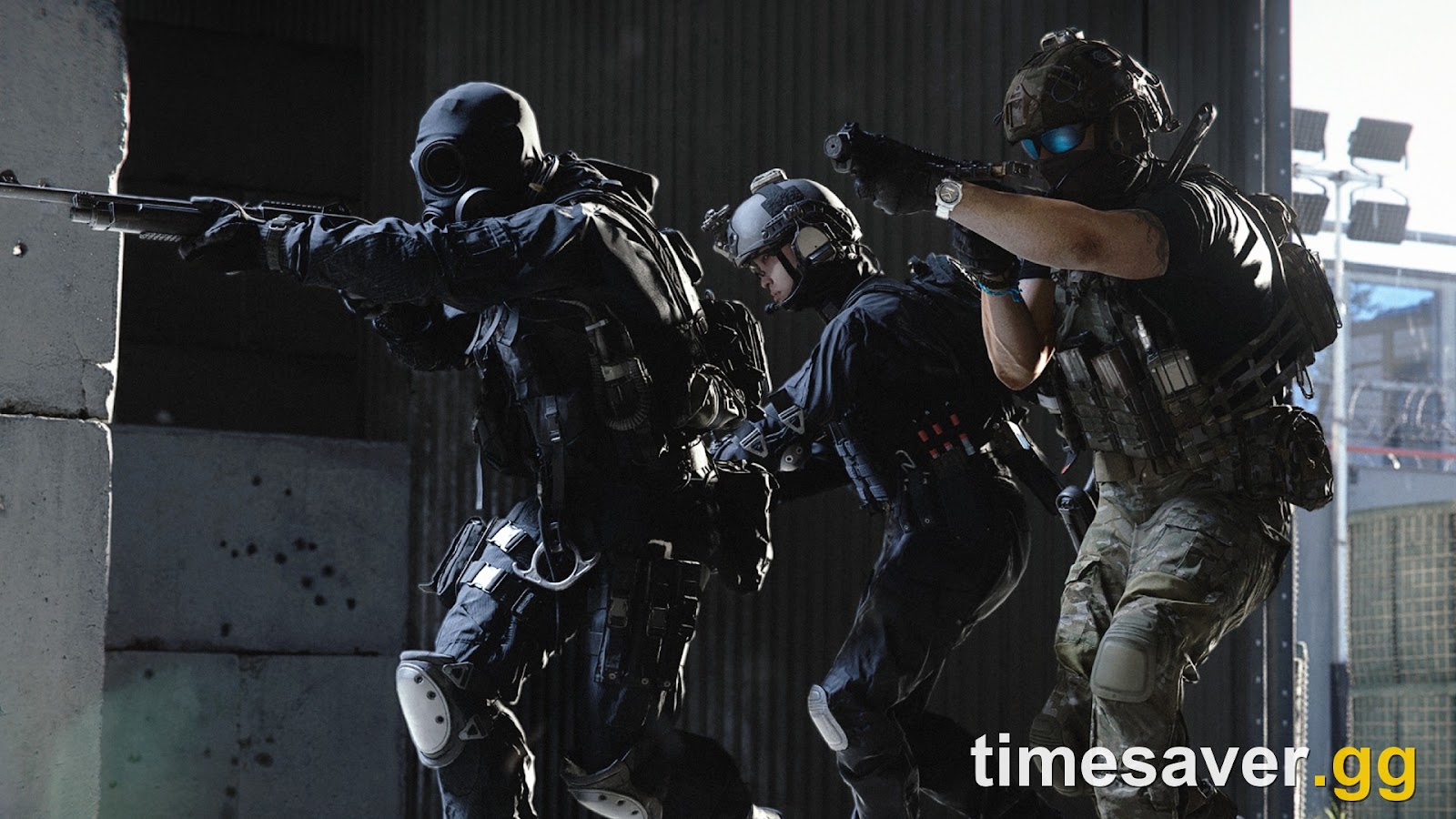 Modern Warfare 4 close-quarters 10v10 firefight on an urban map
