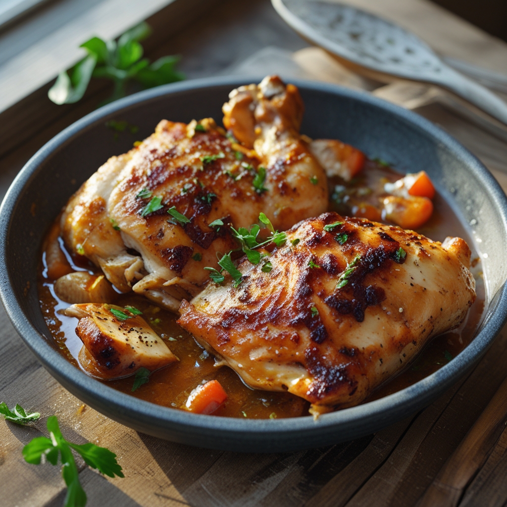Braised Catalina Chicken – Easy, Flavorful, and Family-Friendly Dinner finished