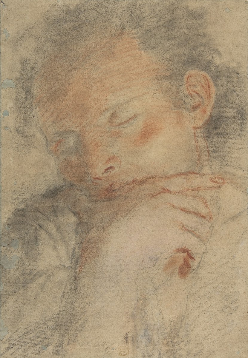 Head of a Man with Closed Eyes 15631610