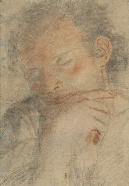 Head of a Man with Closed Eyes 15631610