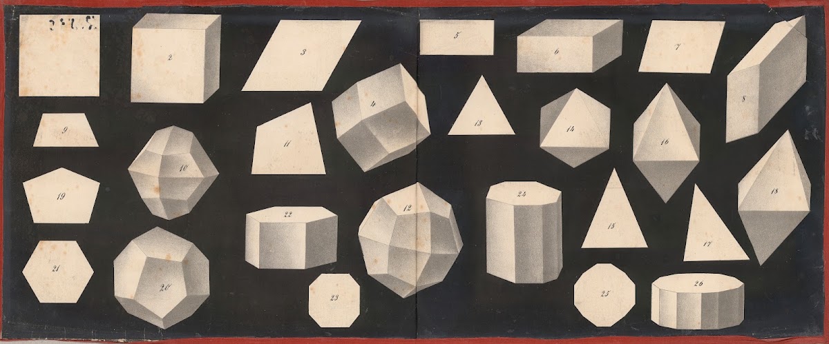 Shapes of crystals 1886