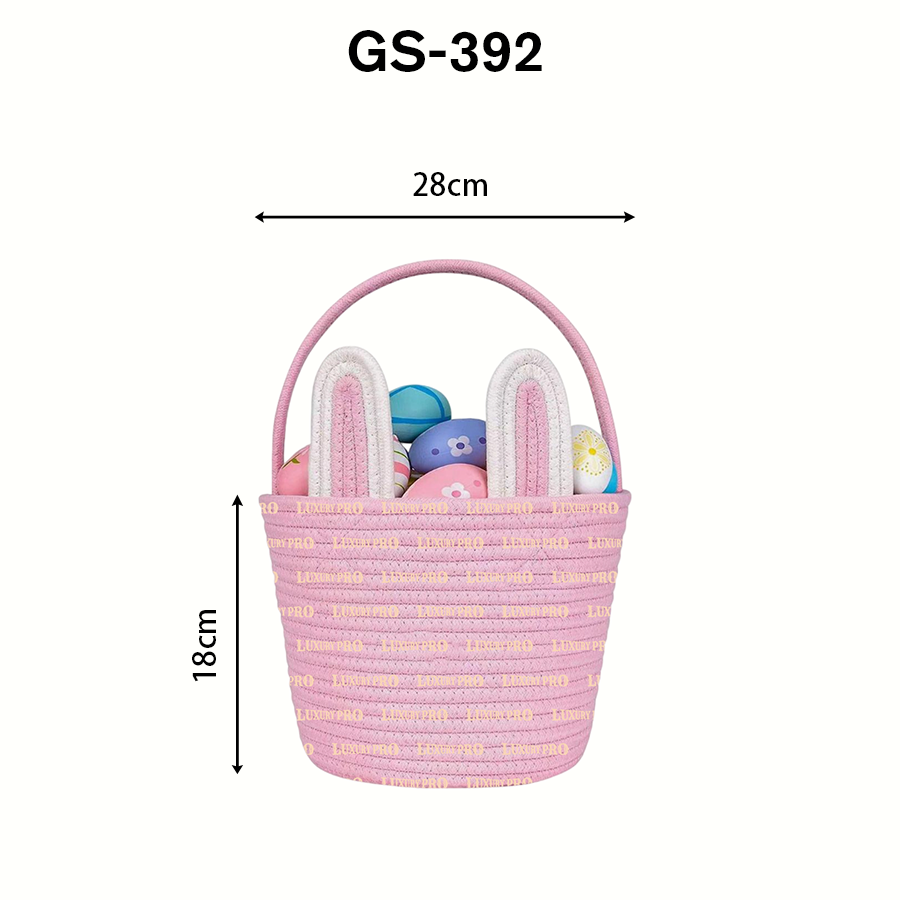 Rabbit-shaped Storage Basket with Teeth - GS-392