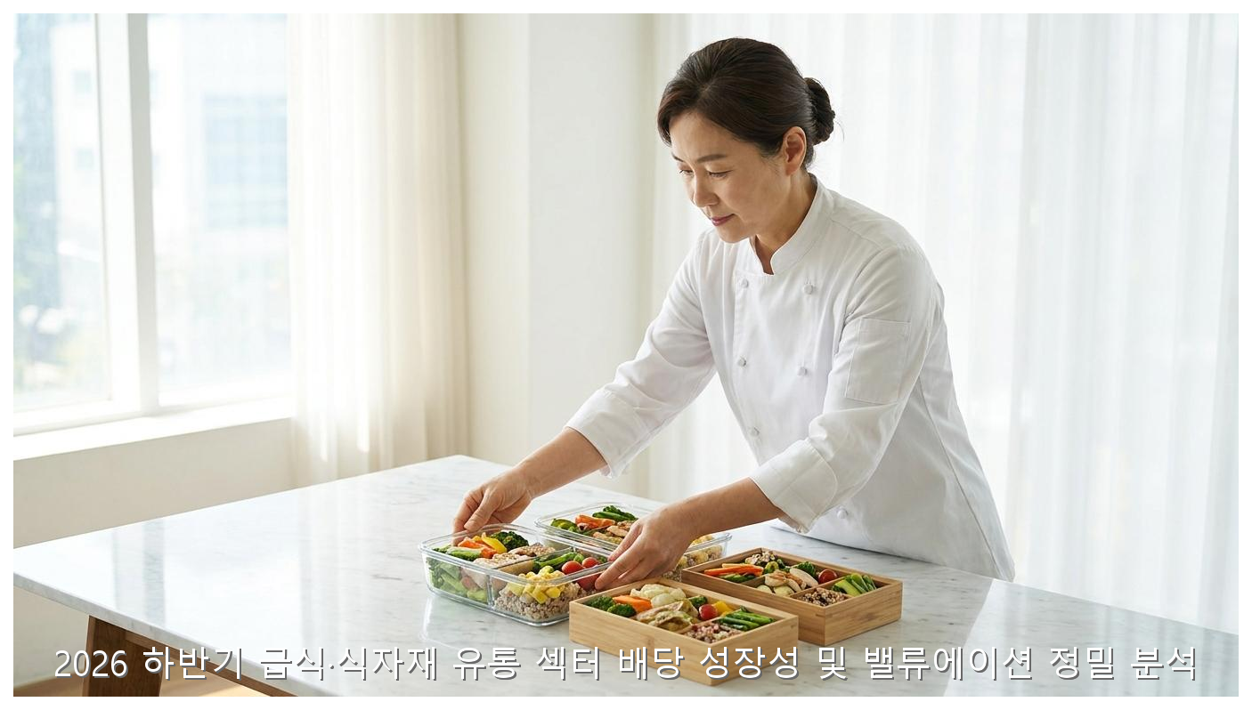 2026 하반기 급식·식자재 유통 섹터 배당 성장성 및 밸류에이션 정밀 분석 핵심 안내 및 분석 인포그래픽 (5)
