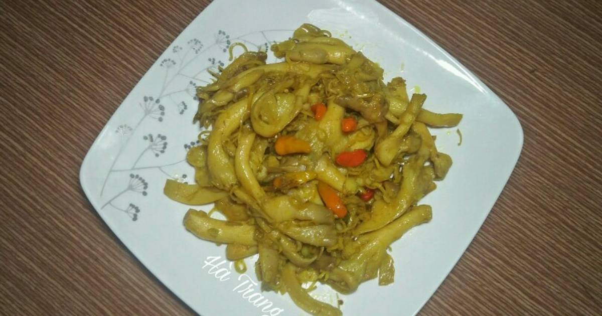 Nấm Bào Ngư Kho Sả (Chay)