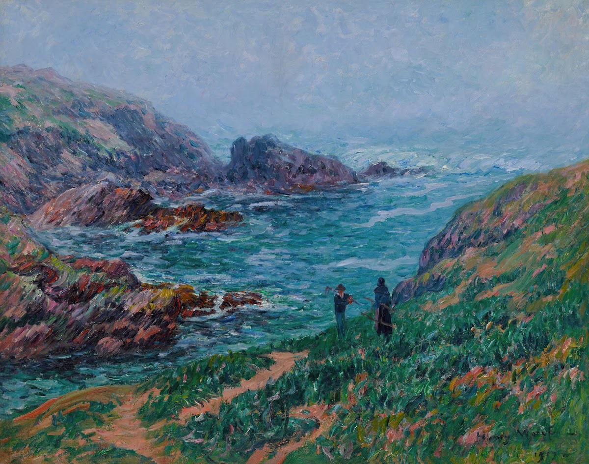Temps Brumeux En Bretagne 1907