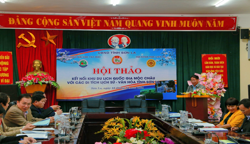 Hội thảo “Kết nối khu du lịch quốc gia Mộc Châu với các di tích  lịch sử - văn hóa tỉnh Sơn La”
