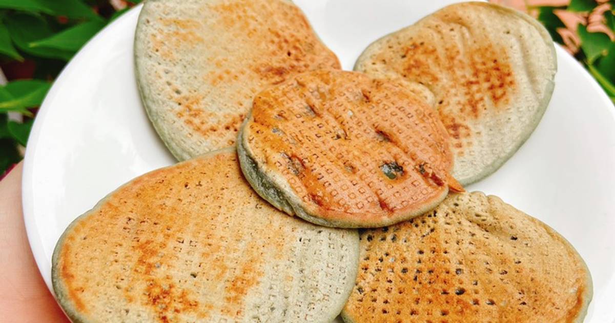 Pancake hoa đậu biếc (Cho bé)