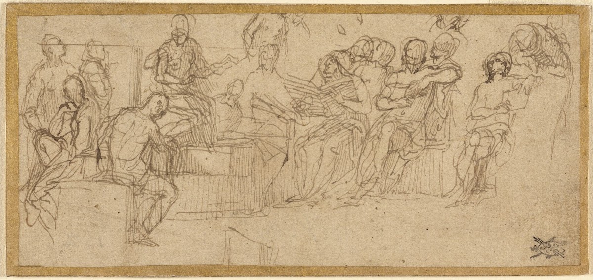 Christ Preaching in the Temple 1548