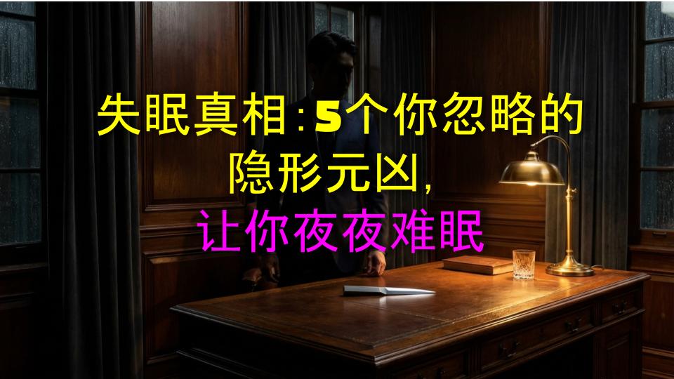 失眠真相：5个你忽略的隐形元凶，让你夜夜难眠