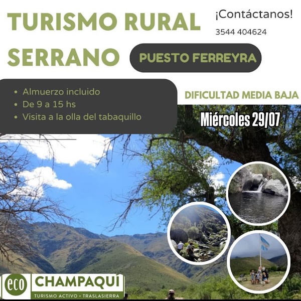 Grilla Semanal de Excursiones