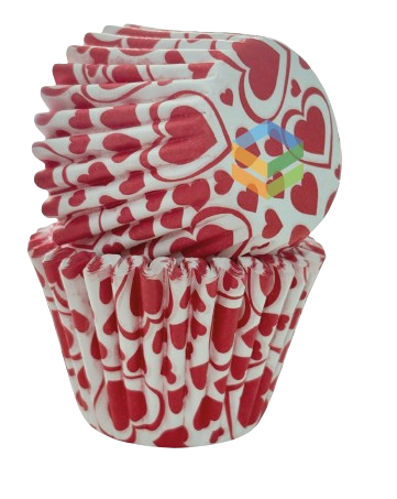 Pirotina tematica #2 corazones rojos