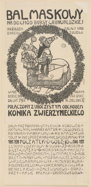 Bal Maskowy na dochód Bursy Grunwaldzkiej 1911