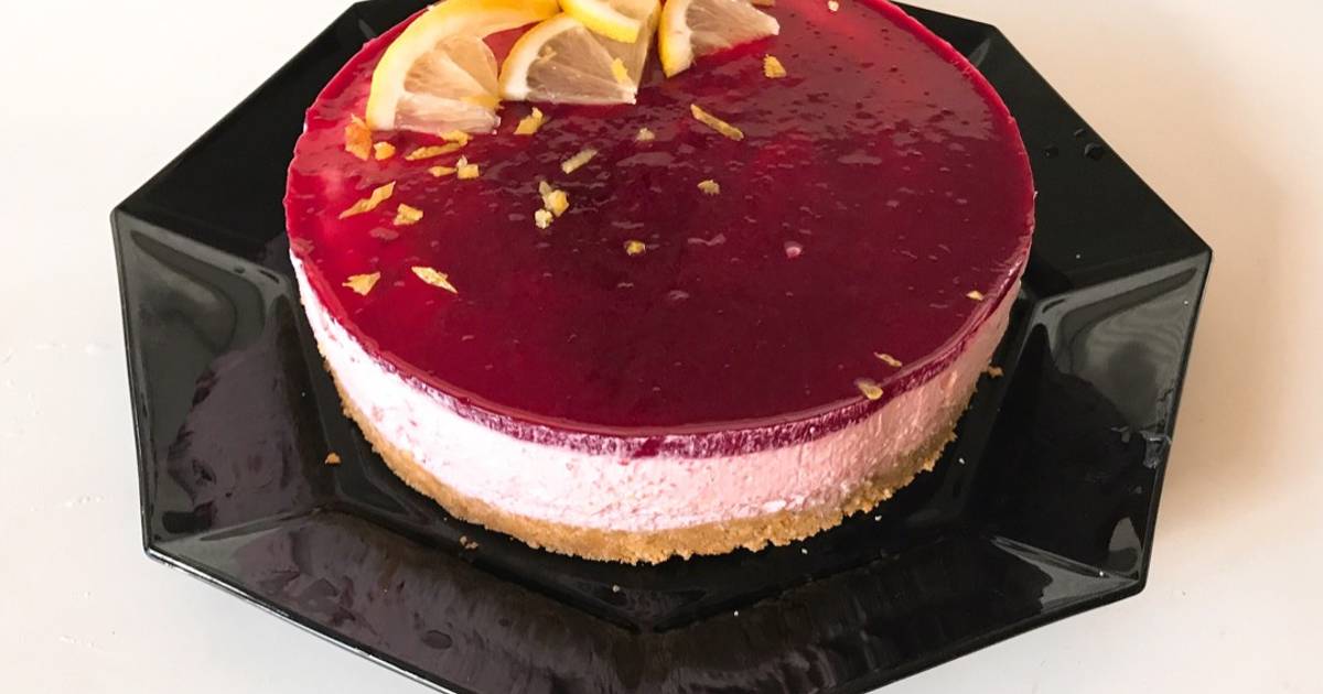 Cheese cake cherry