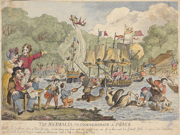 The Naumacia to commemorate a peace 1814