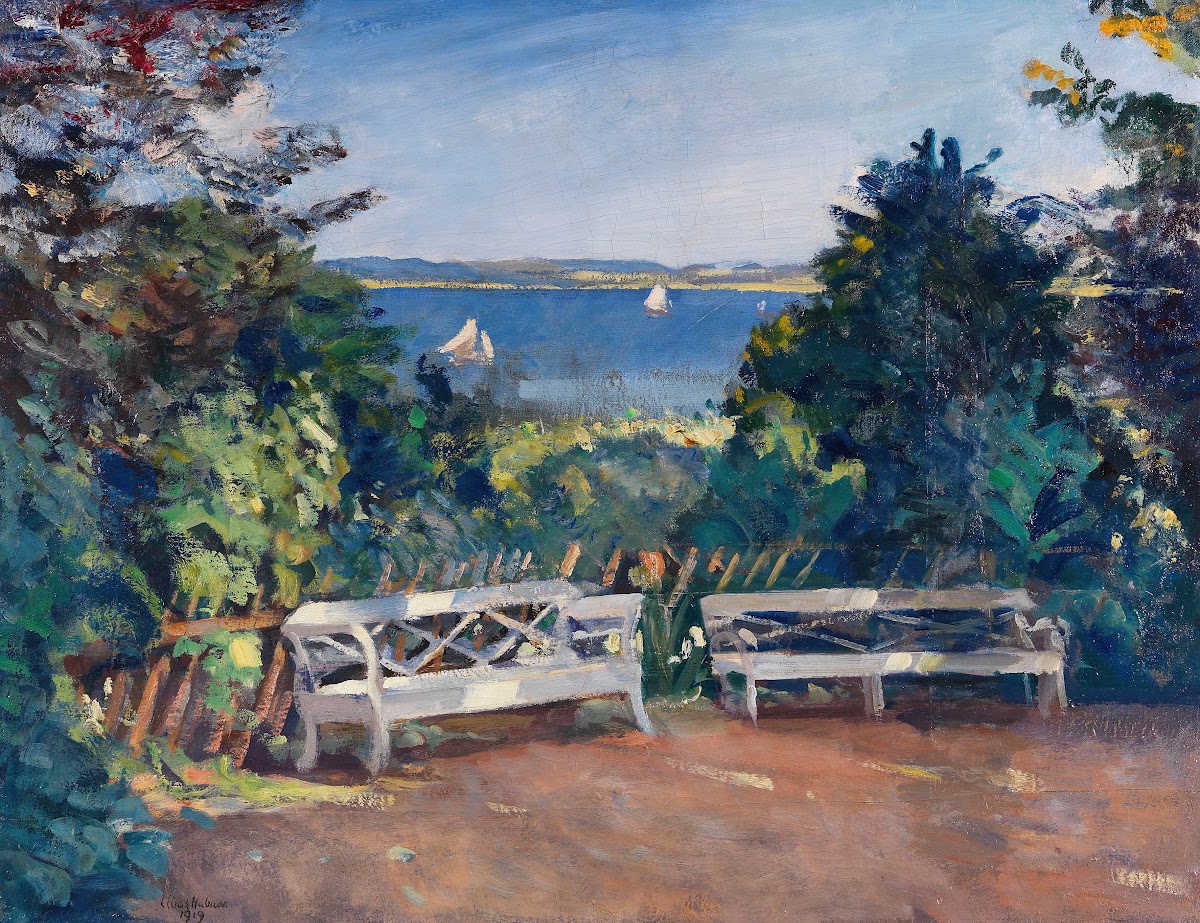 Garten in Travemünde 1919