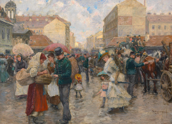 Die Favoritenlinie im Jahre 1890 1913