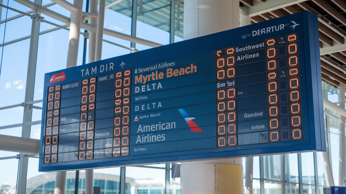 Airlines Flying Tampa to Myrtle Beach: Flights & Tips