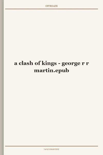 a clash of kings