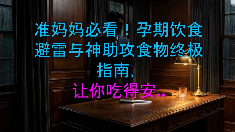 准妈妈必看！孕期饮食避雷与神助攻食物终极指南，让你吃得安心又健康！
