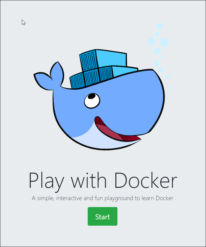 DCAPrepareGuide-PlayWithDockerStartPage