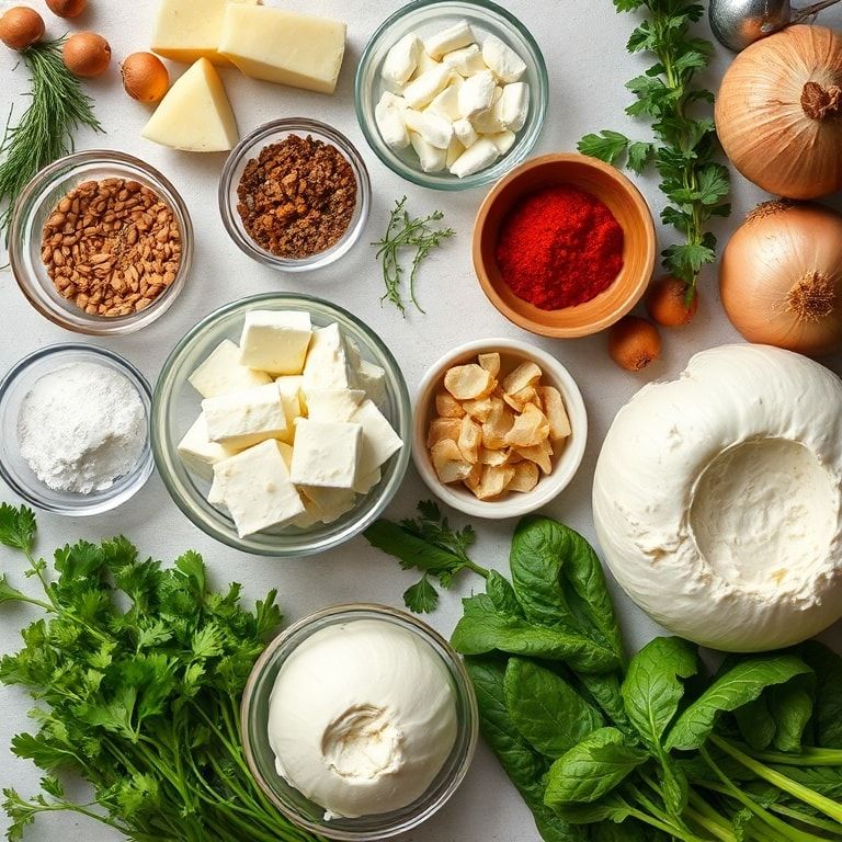 Ingredients for Cottage Cheese and Onion Bake: Creamy Comfort Awaits – Easy & Homemade