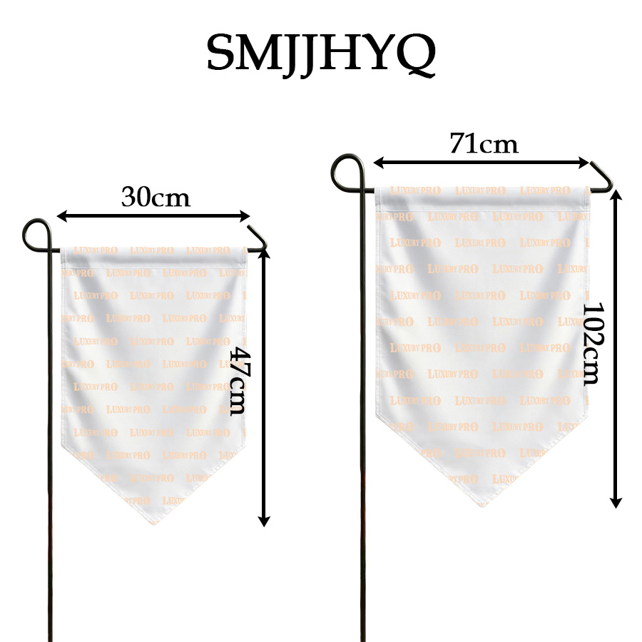 Double-pointed Garden Flag