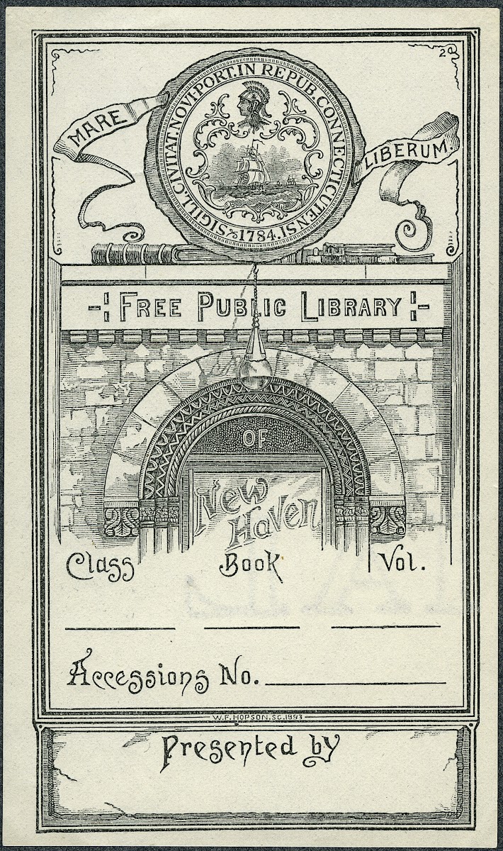 New Haven Free Public Library 1893