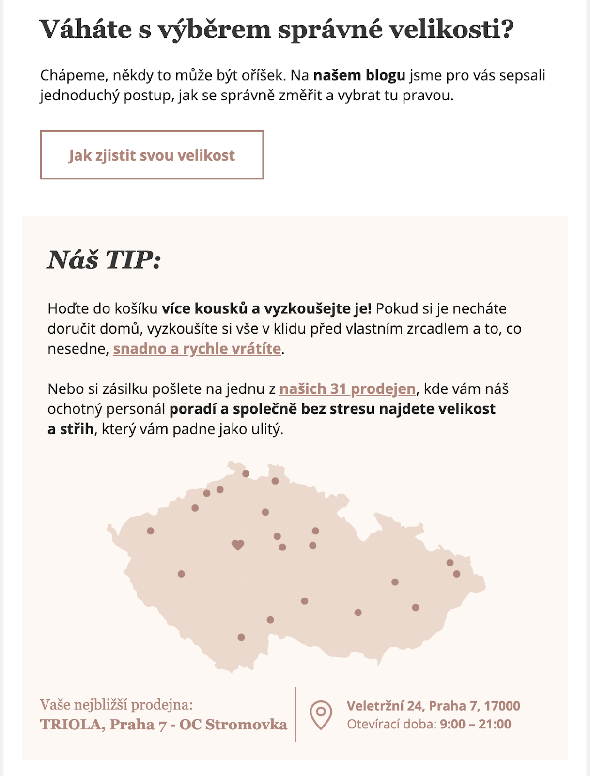 Prohlížený produkt — tip na vyzkoušení
