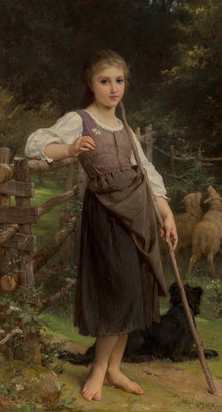 The shepherdess 1888
