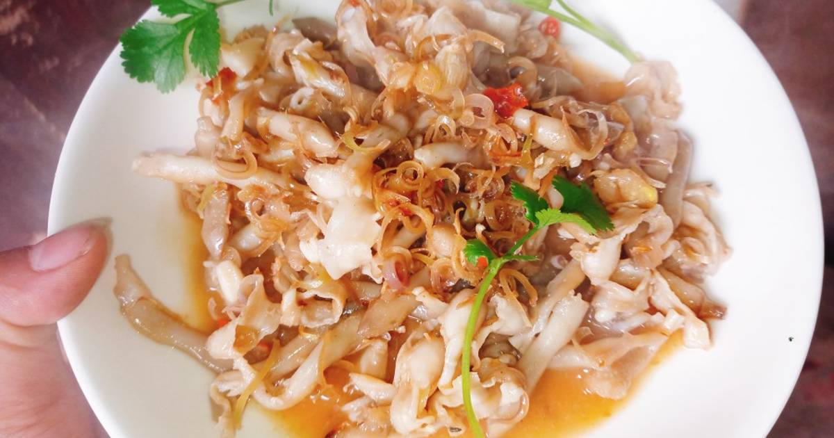 Ốc móng tay xào sả ớt