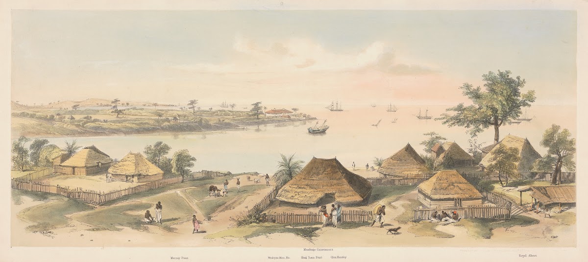 Freetown Sierra Leone ca 1850