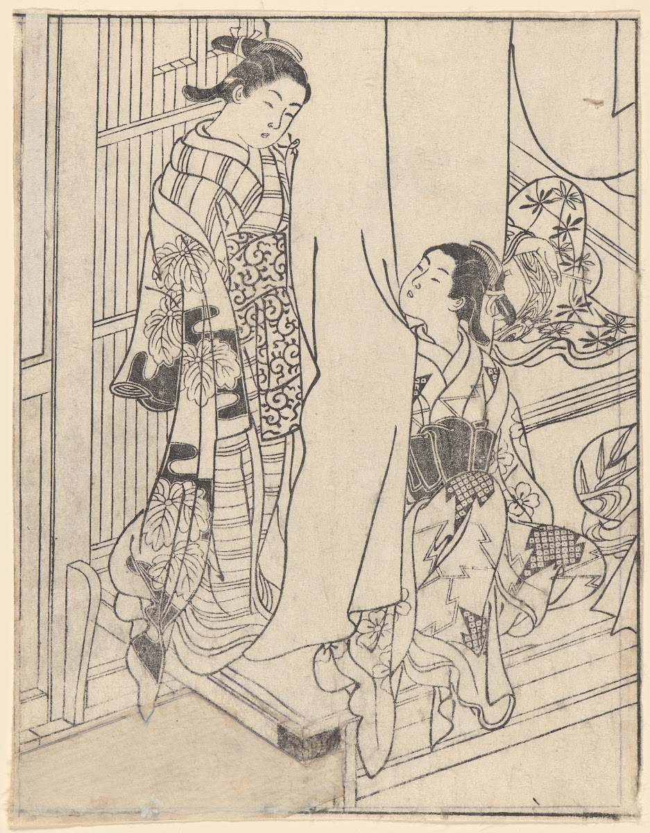 Two Young Women 1750