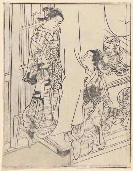 Two Young Women 1750