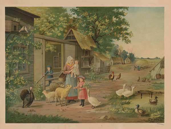 Evening on the farm 1891