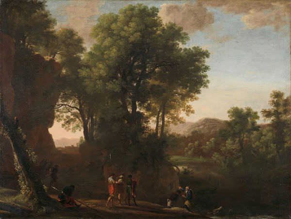 Landscape with the baptism of the eunuch 1630   1639