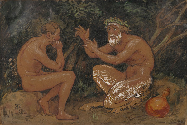 Faun und Jüngling 1887