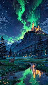 Geometric Origami Paper Pattern