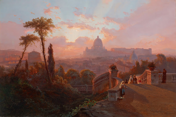 View of Rome 1862