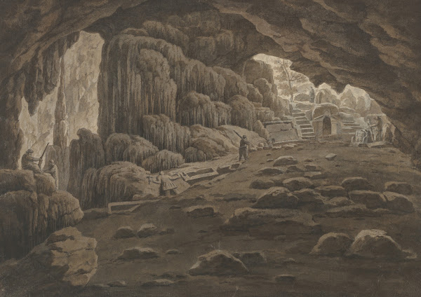 Cave of Pan near Sunium Greece 1805