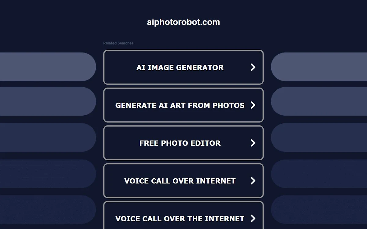 Captura de AI Photo Robot