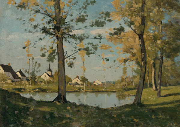 Autumn At Saint Privé 1890